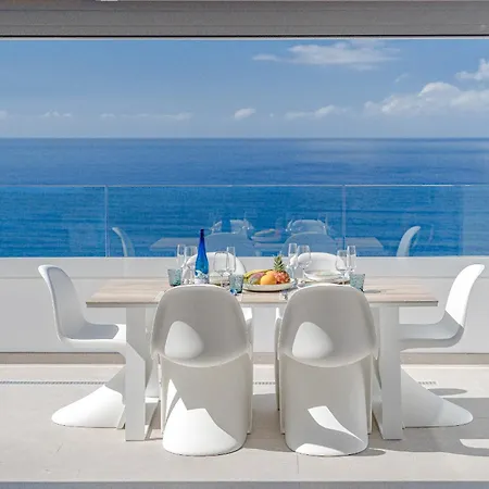 Blue Haven - Ocean View Penthouse With Private Jacuzzi And Community Pool Acantilado de los Gigantes