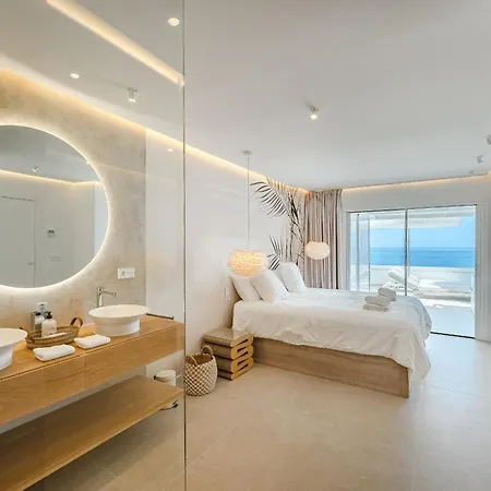 Lejlighed Blue Haven - Ocean View Penthouse With Private Jacuzzi And Community Pool Acantilado de los Gigantes