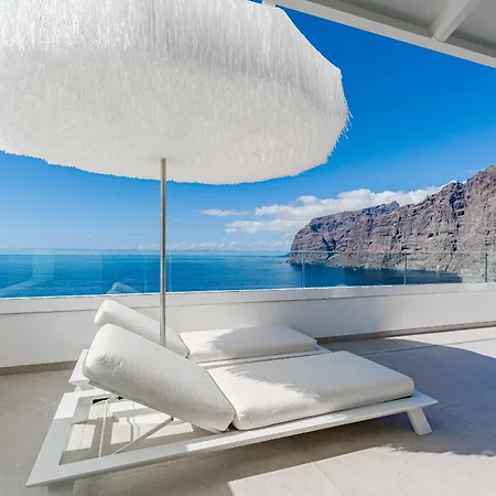 Blue Haven - Ocean View Penthouse With Jacuzzi And Pool Apartament Acantilado de los Gigantes