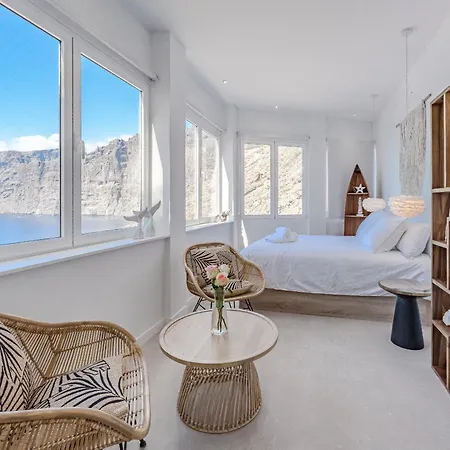 Blue Haven - Ocean View Penthouse With Jacuzzi And Pool Acantilado de los Gigantes