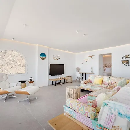 Blue Haven - Ocean View Penthouse With Jacuzzi And Pool Apartament Acantilado de los Gigantes