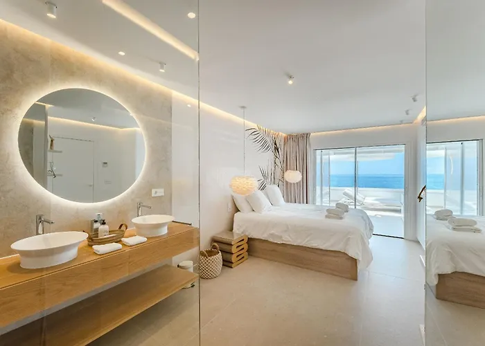 Apartment Blue Haven - Ocean View Penthouse With Private Jacuzzi And Community Pool Acantilado de los Gigantes